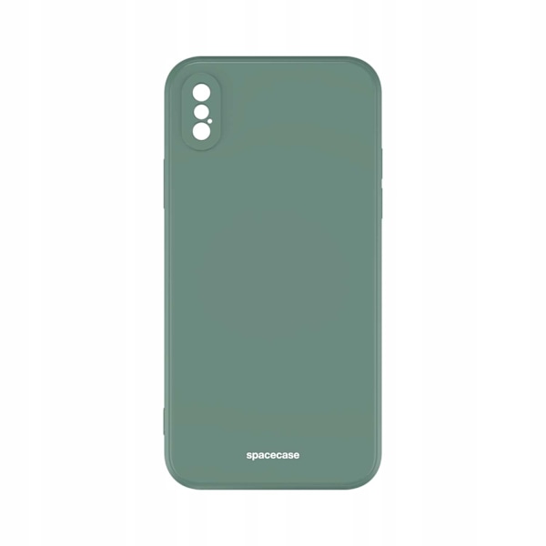 Spacecase Silikonfodral För Iphone Xs Max Mörkgrön