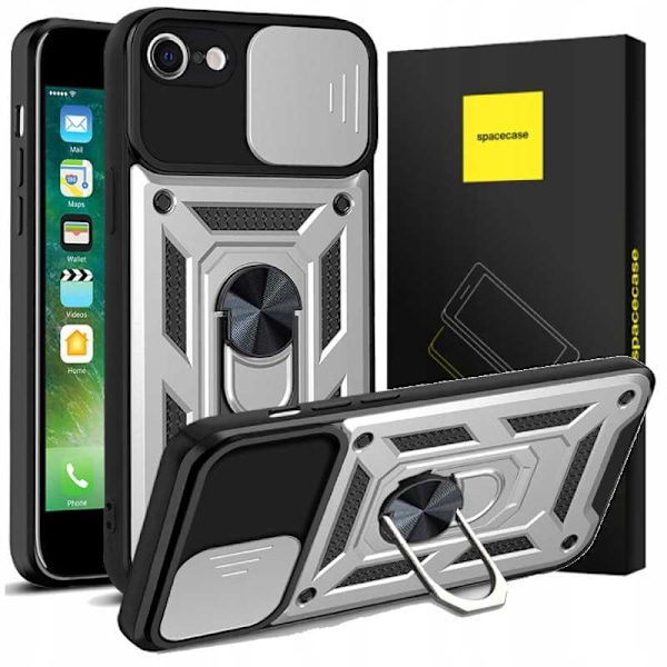 Spacecase Case Cover Till Iphone 7 8 Se Camring Silver