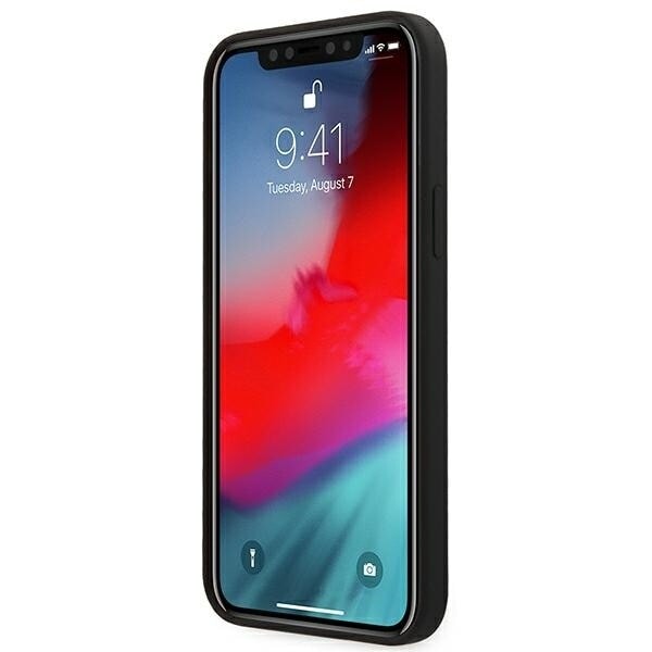 FERRARI ON TRACK SILIKONE ETUI TIL IPHONE 12 PRO MAX - SORT