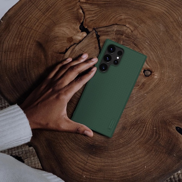 Nillkin Super Frosted Shield Pro Armor-deksel til Samsung Galaxy S24 Ultra - Blå