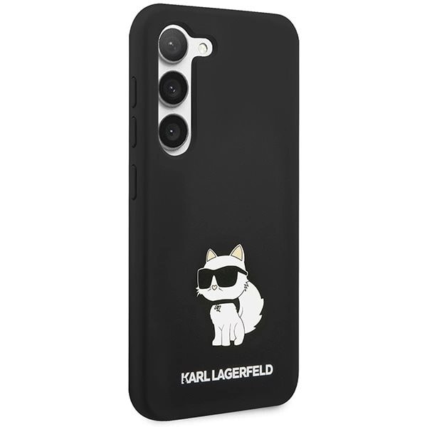 KARL LAGERFELD SILIKONE CHOUPETTE ETUI TIL SAMSUNG GALAXY S24 - SORT