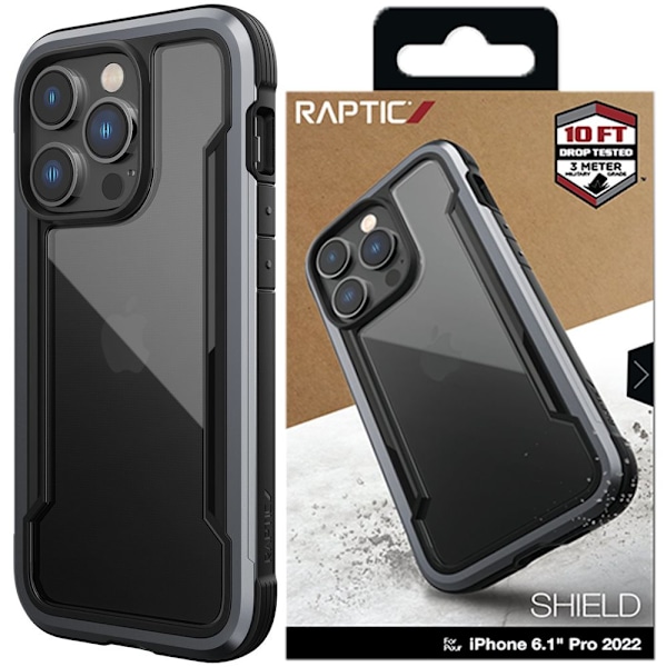 RAPTIC X-DORIA CASE CASE COVER TIL IPHONE 14 PRO MAX SORT