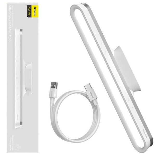 Baseus magnetisk LED nattlys under skaplampen? for hjemmekjøkken hvit (DGXC-02) Vit