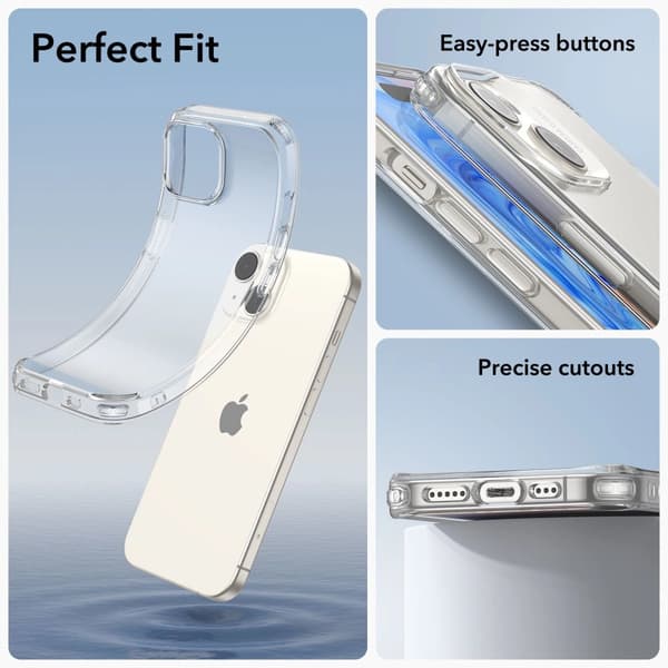 ESR PROJECT ZERO ETUI TIL IPHONE 15 - GENNEMSIGTIG