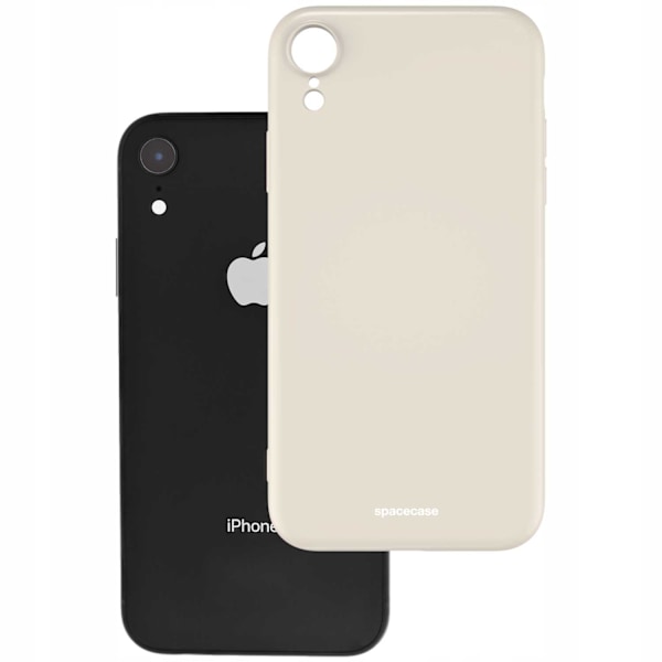 Spacecase Silikonfodral För Iphone Xr Bone Skydande Skydd