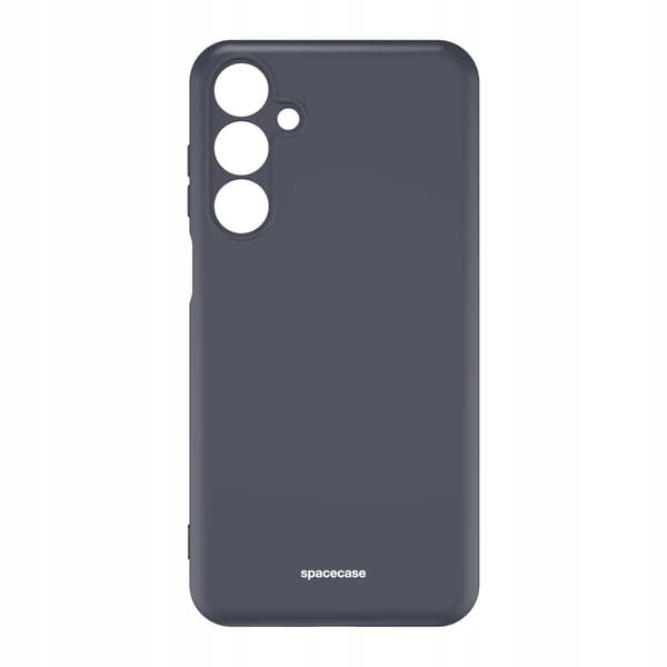 Spacecase Silikonfodral För Samsung Galaxy M35 5G Svart