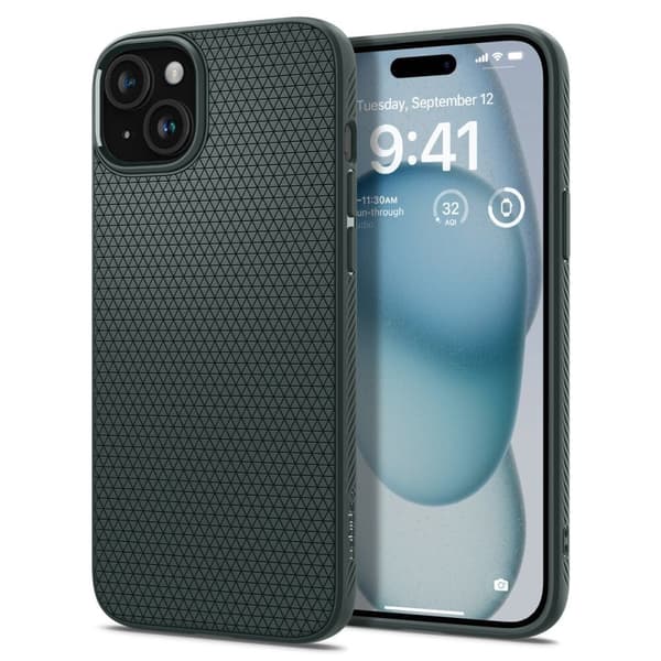 SPIGEN LIQUID AIR IPHONE 15 ABYSS GREEN