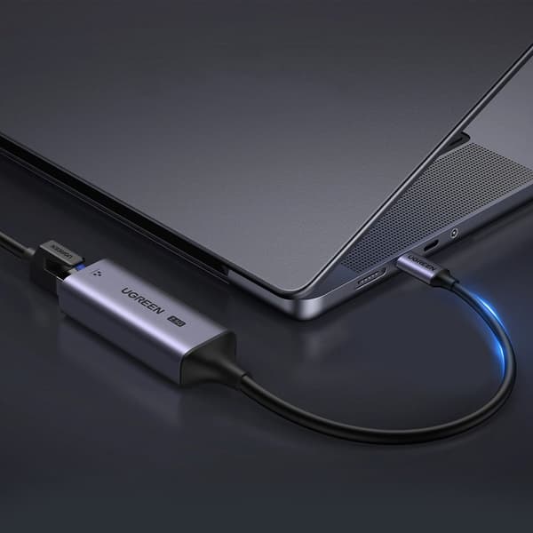Ugreen CM648 USB-C til RJ45 Ethernet 2.5G Adapter - Grå