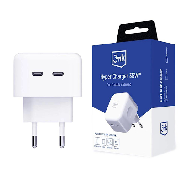 Tilbehør - 3mk Hyper Charger 35W