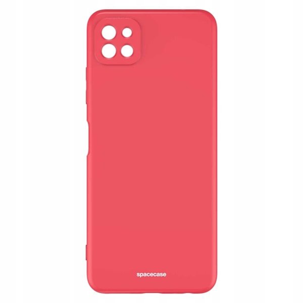 Spacecase Silikonfodral För Samsung Galaxy A22 5G Röd