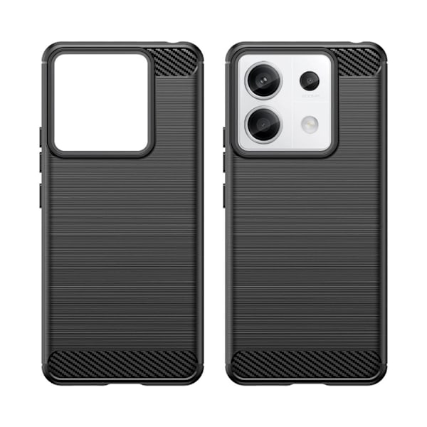 CARBON CASE TIL XIAOMI REDMI NOTE 13 PRO+ - SORT