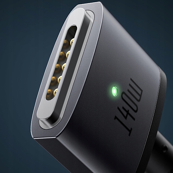 MCDODO LADDNINGSADAPTERKABEL MACBOOK AIR PRO USB-C MAGSAFE 3 140W 2M