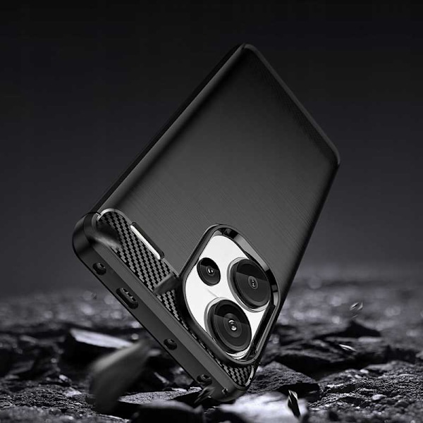 Spacecase Case Cover För Xiaomi Redmi Note 13 Pro+ 5G Black