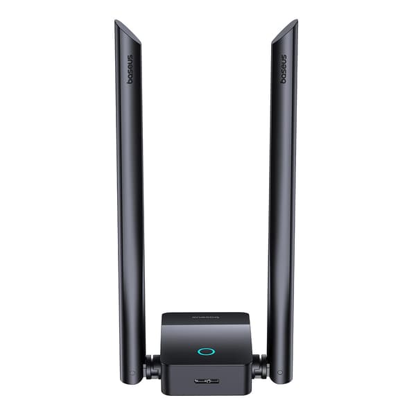 BASEUS FASTJOY B01317600111-05 1300 MB/S USB NETVÆRKSKORT - SORT