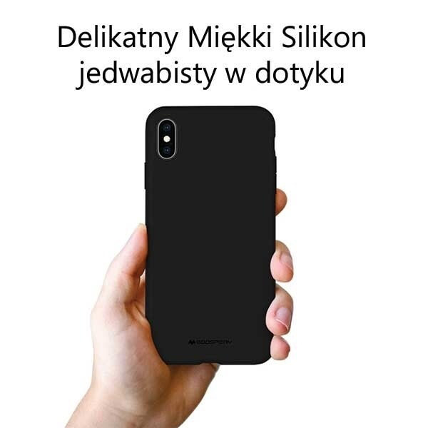 Mercury Silicone Samsung Note 20 N980 svart/svart