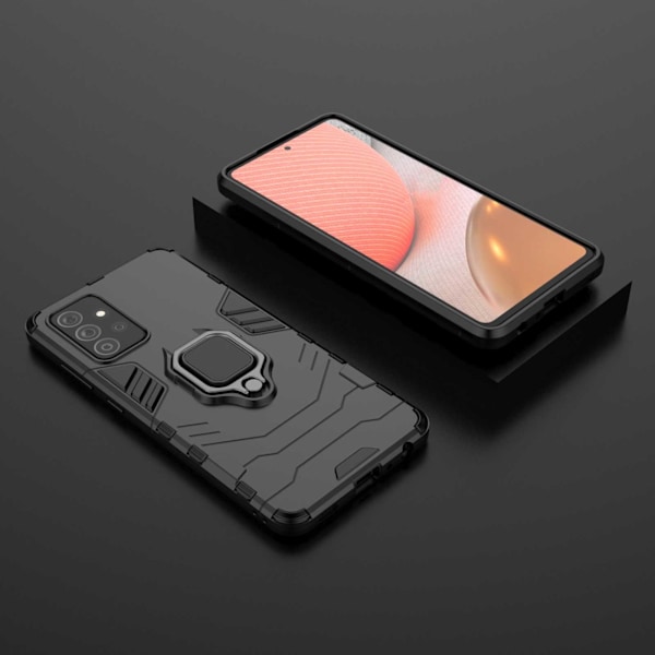 Spacecase Case Cover För Samsung Galaxy A72 5G Svart X-Ring