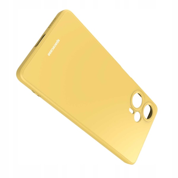 Spacecase Silikonecase Poco F5 Gul Skydd