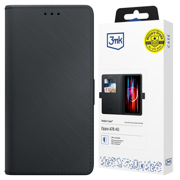OPPO A78 4G - 3MK WALLET CASE