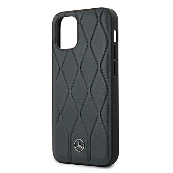 Mercedes MEHCP12SMULNA iPhone 12 mini 5,4" blå/blå hardcase Wave Line