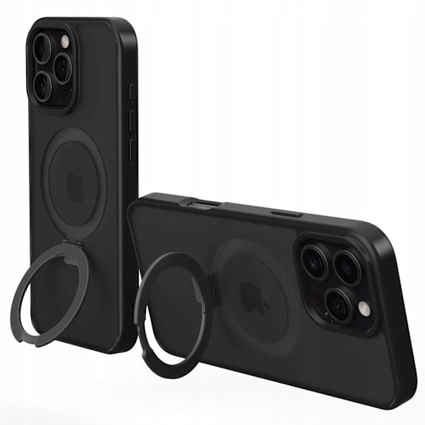 Spacecase Case Cover För Iphone 16 Pro Max För Magsafe Black