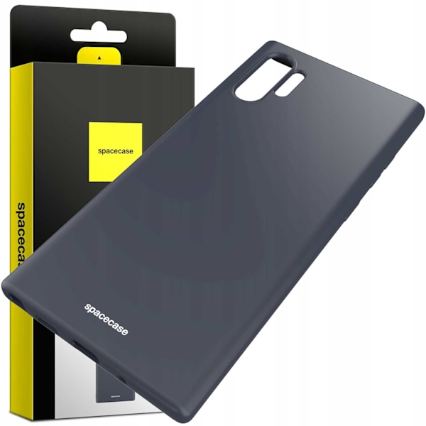 Spacecase Silikonecase För Samsung Galaxy Note 10+ Svart