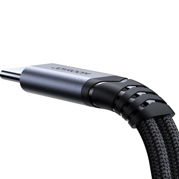 Joyroom SY-C02 2-i-1 DAC-adapter USB-C til USB-C / 3,5 mm minijack - svart