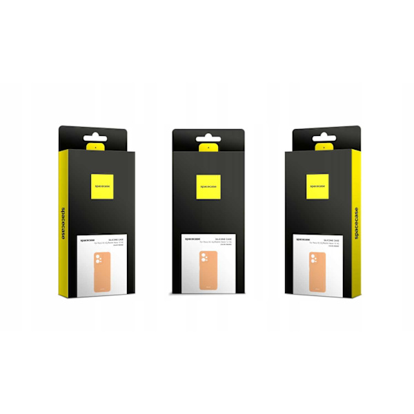Spacecase Silikonecase För Poco X5 5G Redmi Note 12 5G Orange
