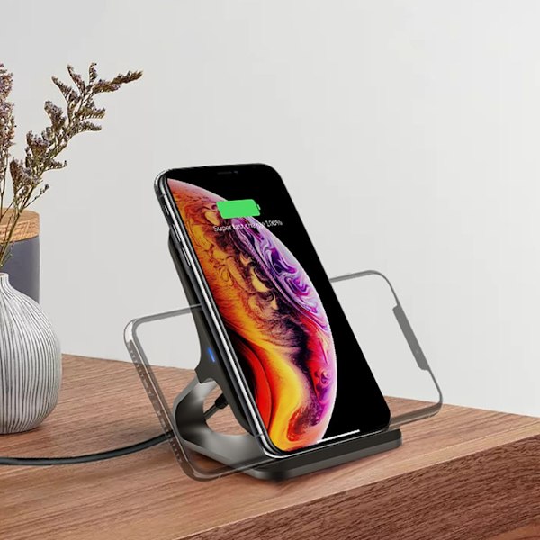 TECH-PROTECT QI15W-S1 TRÅDLØS OPLADER 15W SORT