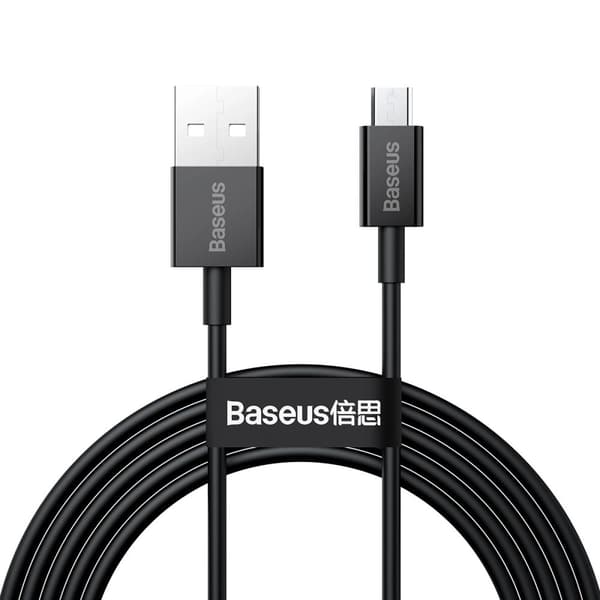 Baseus Superior USB-A / micro USB 2A kabel 2m - svart