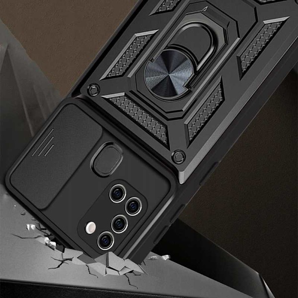 Spacecase-Fodral För Samsung Galaxy A21S Svart