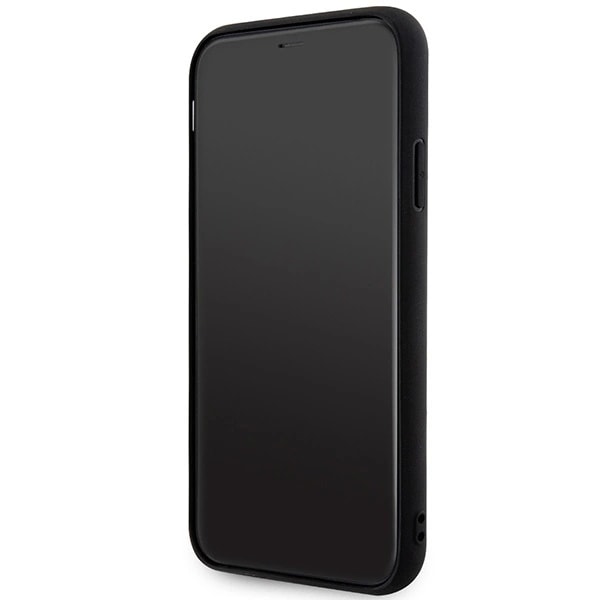 KARL LAGERFELD 3D MONOGRAM COVER TIL IPHONE 11 / XR - SORT