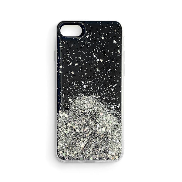 Wozinsky Star Glitter skinnende beskyttelsesdeksel med glitter til Samsung Galaxy A31 svart