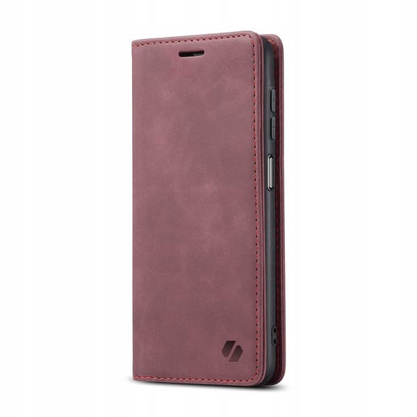 Spacecase Plånboksfodral Till Samsung Galaxy A14 5G Rött Skydd