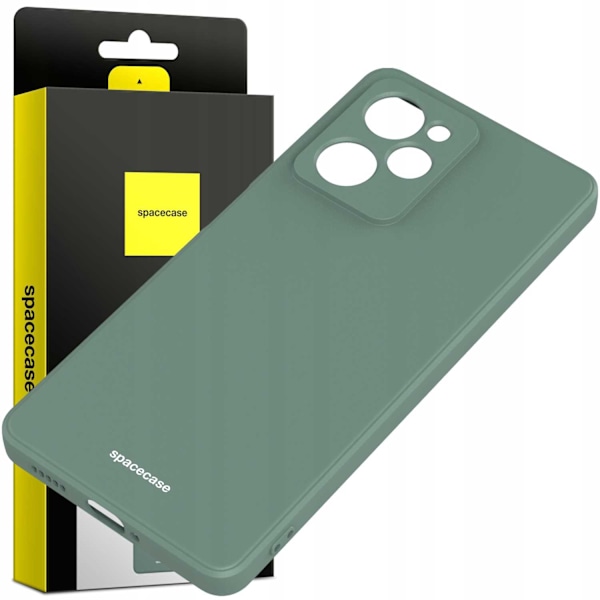Spacecase Silikonecase Poco X5 Pro 5G Mörkgrön Skydd