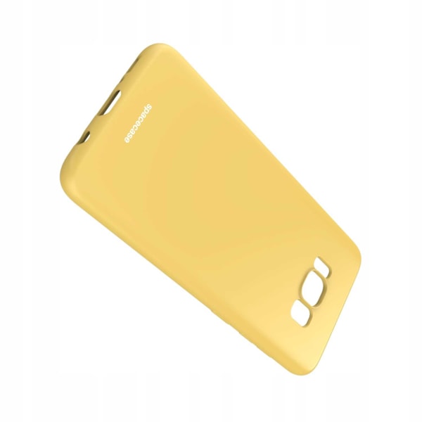 Spacecase Silikonfodral För Galaxy S8+ Yellow Skydd
