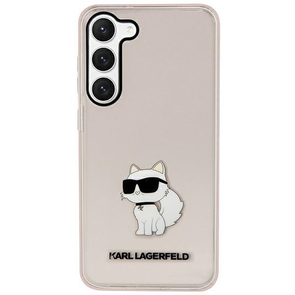 Karl Lagerfeld KLHCS23MHNCHTCP S23+ S916 veske - Rosa Ikonik Choupette