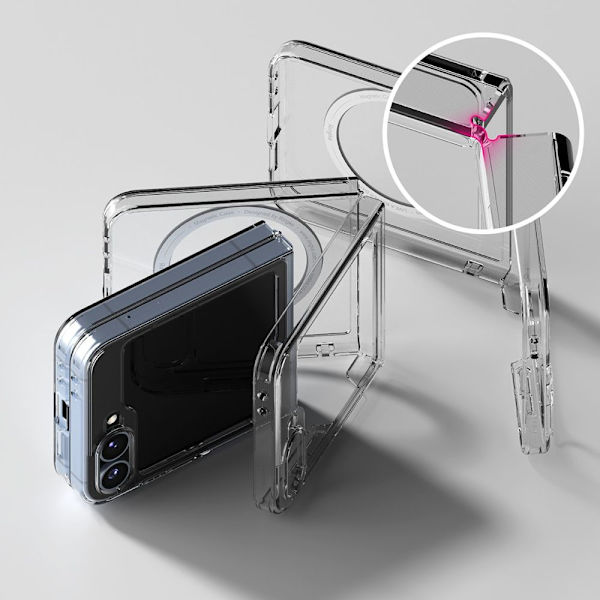 RING FUSION MAGNETISK MAGSAFE GALAXY MED FLIP 6 CLEAR
