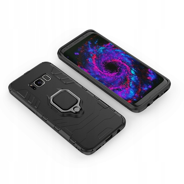 Spacecase Case X-Ring Galaxy S8 Svart Skydd För Samsung Telefon