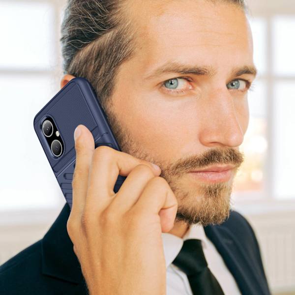 THUNDER CASE XIAOMI POCO M4 5G SILIKONE ARMORED COVER BLÅ