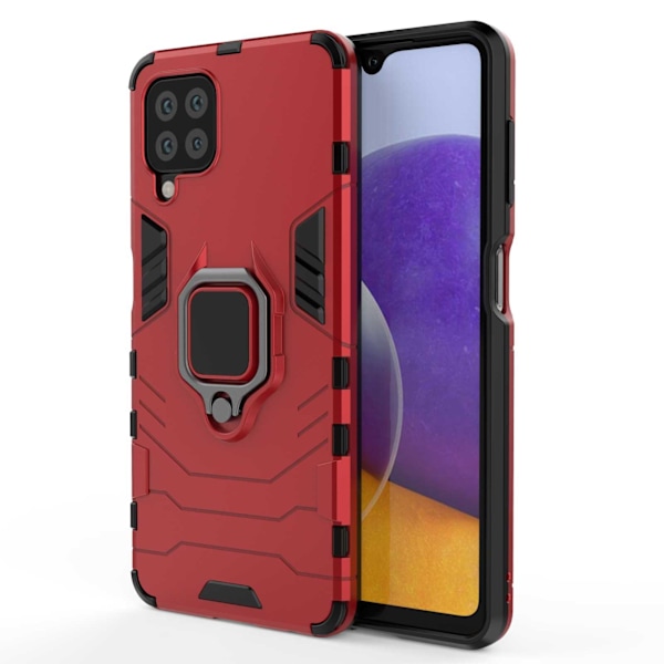 Spacecase Case X-Ring Case För Samsung Galaxy A22 M22 4G Röd