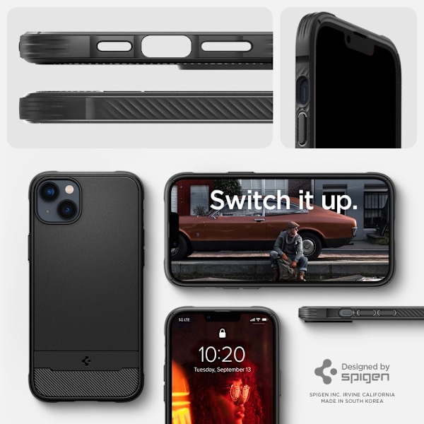SPIGEN RUGGED ARMOR MAG MAGSAFE IPHONE 14 MAT SORT