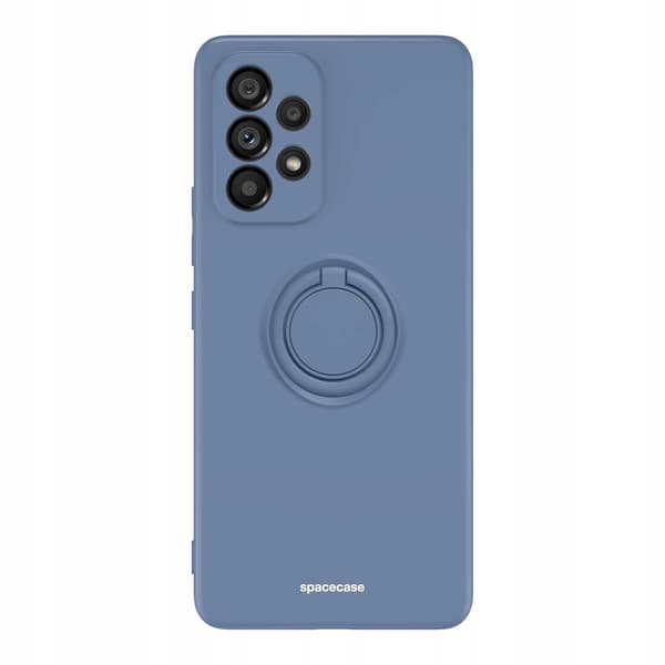 Spacecase Silikonecase Ring För Samsung Galaxy A53 5G Blue