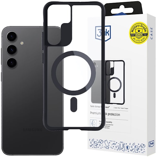 Samsung Galaxy S24 - 3mk Satin Armor MagCase