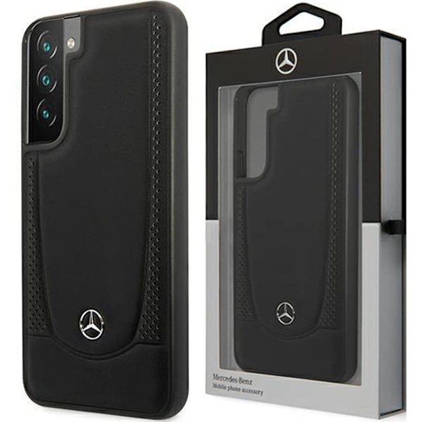 MERCEDES LÆDER URBAN LINE ETUI TIL SAMSUNG GALAXY S22+ - SORT