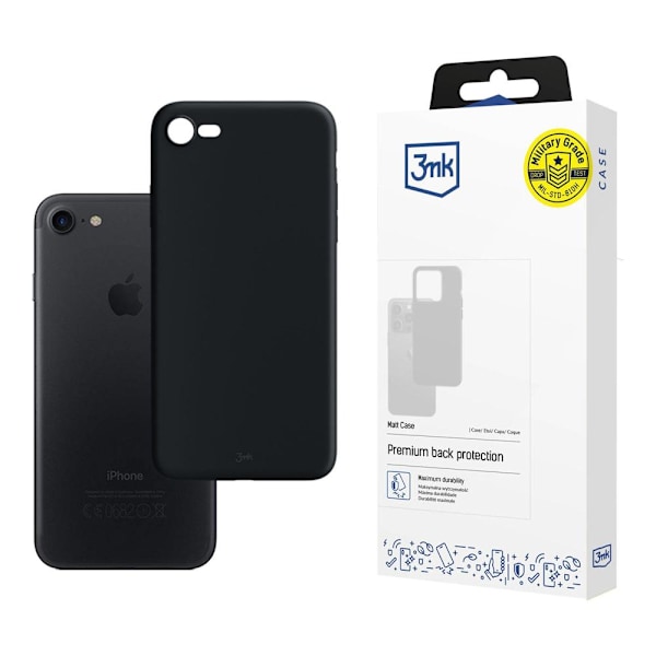 APPLE IPHONE 7/8/SE 2020/2022 - 3MK MAT ETUI SORT