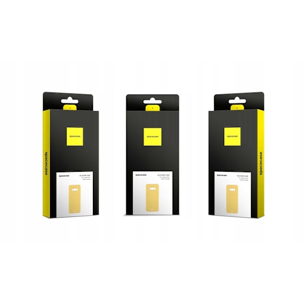 Spacecase Silikonfodral För Galaxy S8+ Yellow Skydd