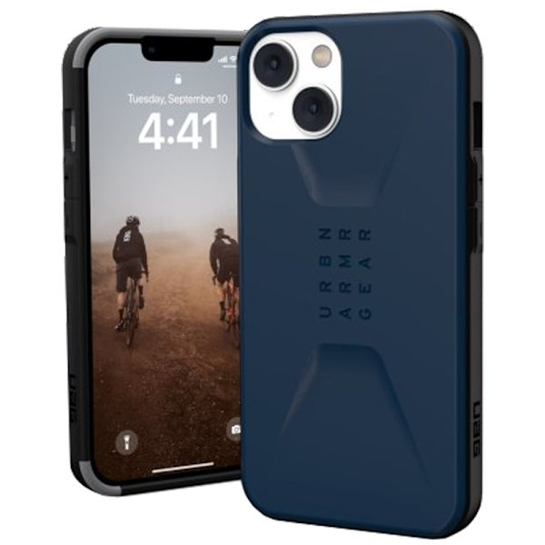 UAG Civilian - beskyttelsesdeksel for iPhone 14 Plus (blå and)