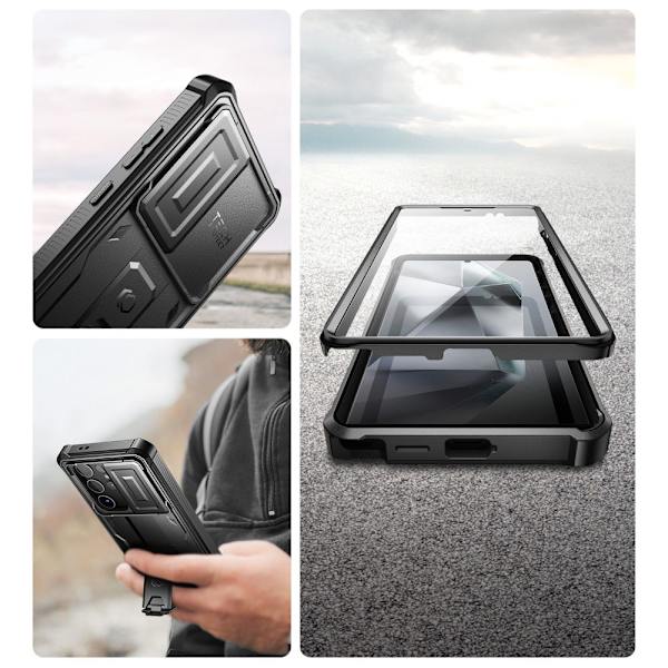 TEKNISK BESKYTTELSE KEVLAR CAM+ GALAXY S24 ULTRA SORT