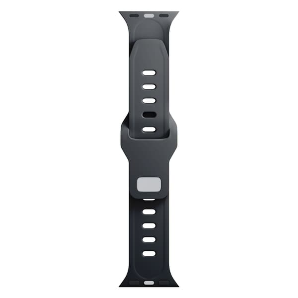 38/40/41 MM SORT - 3MK SILIKONE URREM TIL APPLE