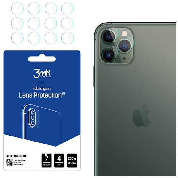 Apple iPhone 11 Pro Max - 3mk linsebeskyttelse